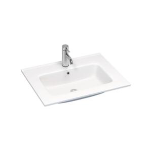 BATH DELUXE BATH DELUXE 06-060-27-11-00 - Zápustné umyvadlo HYGE 61x46 cm keramika/bílá