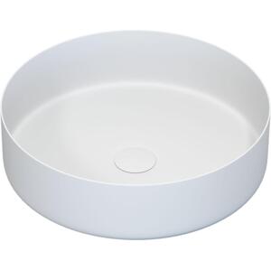 BATH DELUXE 06-040-16-01-00 - Umyvadlo na desku LJORDAL pr. 40 cm ocel/bílá 06-040-16-01-00