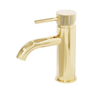 BATH DELUXE BATH DELUXE 28-005-03-64-00 - Umyvadlová baterie ANHOLT 15,6 cm lesklá mosaz