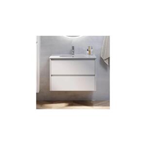 BATH DELUXE Koupelnová skříňka s umyvadlem LYKE 80 cm bílá