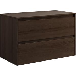 BATH DELUXE Koupelnová skříňka TRONDHEIM pro umyvadlo 90 cm ořech 03-090-67-84-00