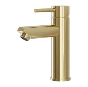 BATH DELUXE BATH DELUXE 28-017-03-64-02 - Umyvadlová baterie RINGSTED 17,8 cm lesklá mosaz