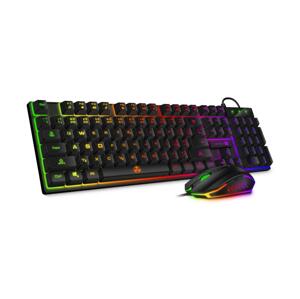 CONNECT IT CONNECT IT CKM-3200-CS - LED RGB Drátová herní klávesnice a herní myš černá