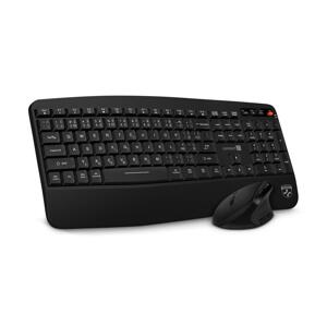 CONNECT IT CONNECT IT CKM-6010-CS - Ergonomická bezdrátová klávesnice a myš černá