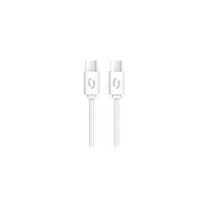 Aligator Aligator DATKP49 - USB kabel USB-C / USB-C 65W Power Delivery 1,5m bílá