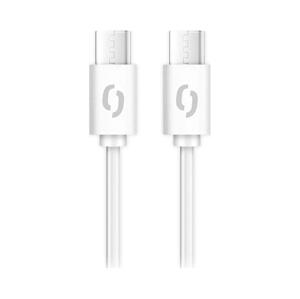 Aligator Aligator DATKP55 - USB kabel USB-C / USB-C 65W Power Delivery 0,5m bílá