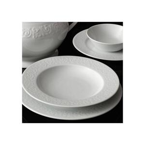 Jídelní sada 24 ks bílá/porcelán 710KTP2430