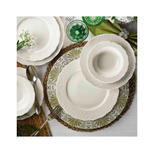 Jídelní sada 24 ks bílá/porcelán 710KTP2470