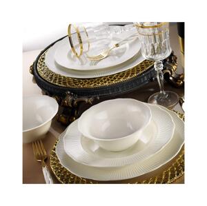 Jídelní sada 24 ks bílá/porcelán 710KTP2660