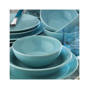 Jídelní sada 24 ks modrá/porcelán 710KTP2719