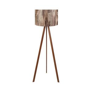 Stojací lampa AYD 1xE27/40W/230V hnědá