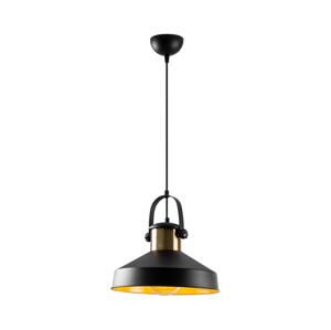 Lustr na lanku DODO 1xE27/40W/230V černá/bronzová