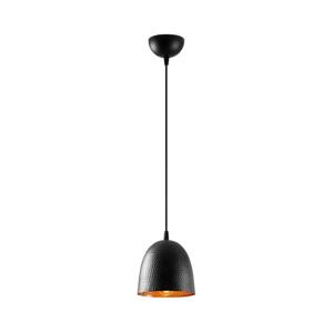 Lustr na lanku TATTOO 1xE27/40W/230V pr. 16 cm černá