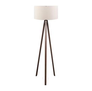 Stojací lampa AYD 1xE27/40W/230V hnědá/krémová