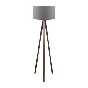 Stojací lampa AYD 1xE27/40W/230V hnědá/šedá