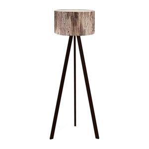 Stojací lampa AYD 1xE27/40W/230V hnědá