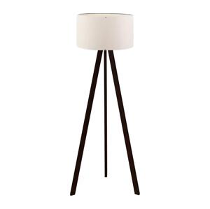 Stojací lampa AYD 1xE27/40W/230V hnědá/bílá
