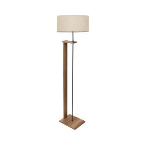 Stojací lampa AYD 1xE27/40W/230V hnědá/béžová