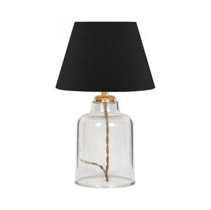 Stolní lampa AYD 1xE27/40W/230V černá/čirá