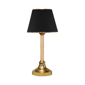Stolní lampa AYD 1xE27/40W/230V černá/zlatá