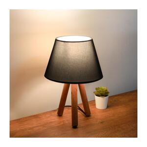 Stolní lampa AYD 1xE27/40W/230V hnědá/antracit