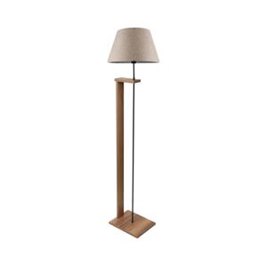 Stojací lampa AYD 1xE27/40W/230V béžová/hnědá