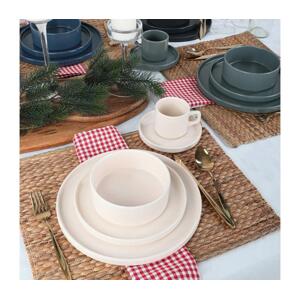 Jídelní sada 20 ks pestrobarevná/kamenina 275KRM1617