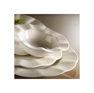 Jídelní sada 18 ks bílá/porcelán 710KTP3385