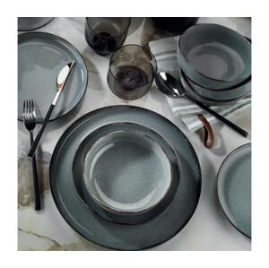 Jídelní sada 18 ks modrá/porcelán 710KTP3387