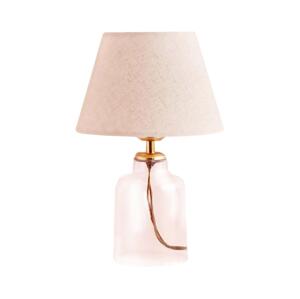 Stolní lampa AYD 1xE27/40W/230V krémová/čirá