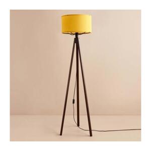 Stojací lampa AYD 1xE27/40W/230V hnědá/oranžová