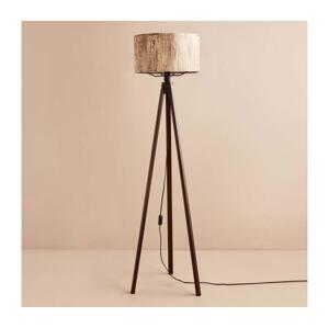 Stojací lampa AYD 1xE27/40W/230V hnědá