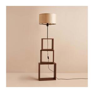 Stojací lampa AYD 1xE27/40W/230V hnědá