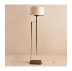 Stojací lampa AYD 1xE27/40W/230V hnědá/béžová