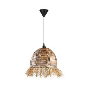 Lustr na lanku RUYO 1xE27/40W/230V hnědá