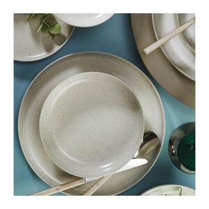 Jídelní sada 16 ks béžová/porcelán 710KTP3605