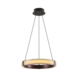 LED Lustr na lanku JESI LED/2W/230V 3000K hnědá