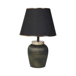 Stolní lampa RAMZES 1xE27/40W/230V černá/zlatá
