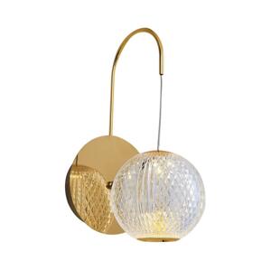 LED Nástěnná lampa CREMONA LED/5W/230V 3000K zlatá