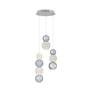 LED Lustr na lanku CREMONA LED/17W/230V 3000K matný chrom