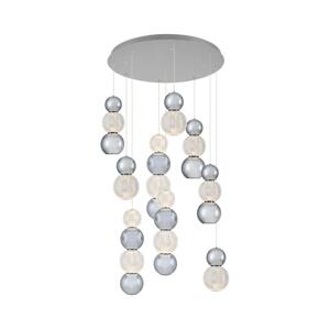 LED Lustr na lanku CREMONA LED/51W/230V 3000K matný chrom