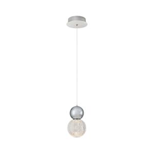 LED Lustr na lanku CREMONA LED/5W/230V 3000K matný chrom