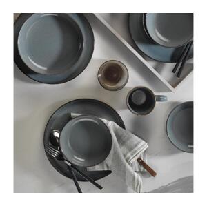 Jídelní sada 16 ks šedá/porcelán 710KTP3407