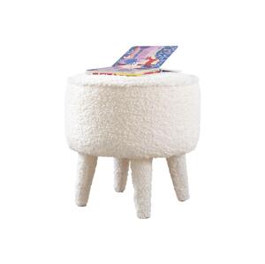 Taburet PIXI pr. 38 cm bílá 209FLF1323