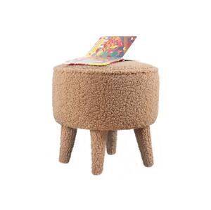 Taburet PIXI pr. 38 cm hnědá 209FLF1324