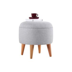 Taburet PIXI pr. 40 cm šedá 209FLF1351