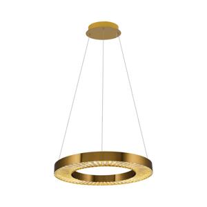 LED Lustr na lanku JESI LED/35W/230V 3000K pr. 60 cm bronzová