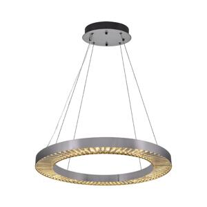 LED Lustr na lanku JESI LED/85W/230V 3000K pr. 80 cm stříbrná