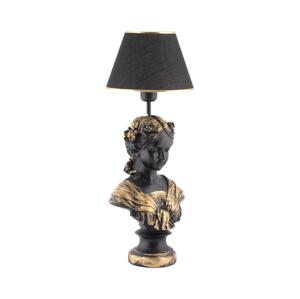 Stolní lampa OPELYA 1xE27/40W/230V černá/zlatá
