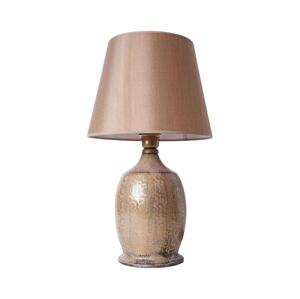 Stolní lampa RAMZES 1xE27/40W/230V hnědá